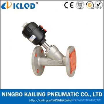 High Quality Stainless Steel Angle Seat Valve with Flange (KLJZF-50)